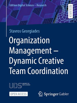 cover image of Organization Management – Dynamic Creative Team Coordination